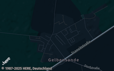 Heizung Map of Gelbensande