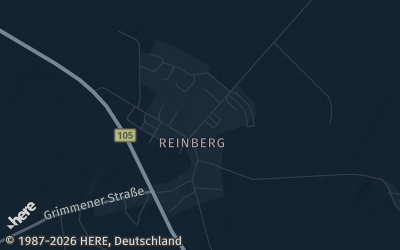 Heizung Map of Reinberg bei Grimmen