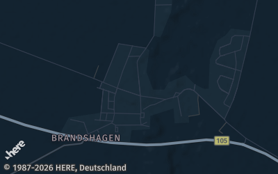 Heizung Map of Brandshagen
