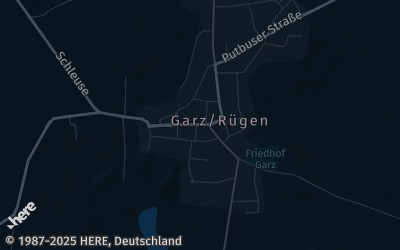 Heizung Map of Garz/Rügen