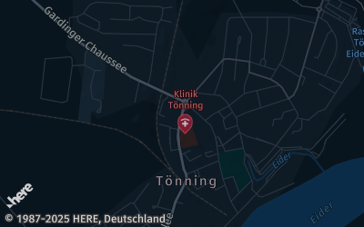Heizung Map of Tönning