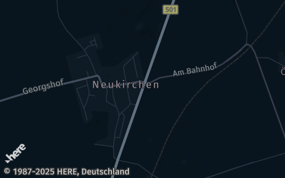 Heizung Map of Neukirchen