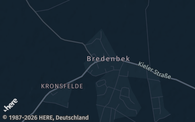 Heizung Map of Bredenbek bei Rendsburg