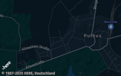 Heizung Map of Putbus