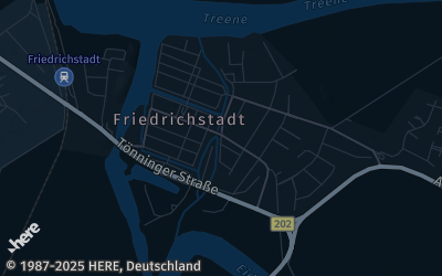 Heizung Map of Friedrichstadt