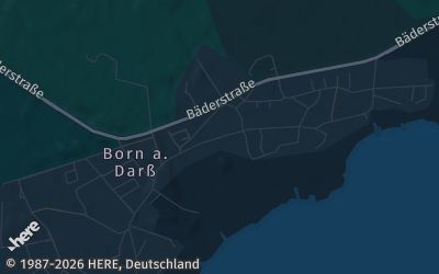 Heizung Map of Born auf dem Darß