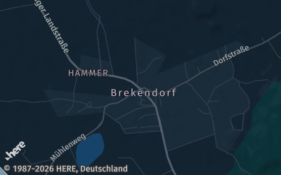 Heizung Map of Brekendorf