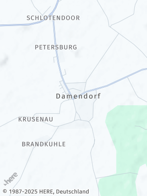 Here Map of Damendorf