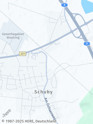Here Map of Schuby bei Schleswig