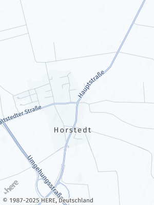 Here Map of Horstedt bei Husum