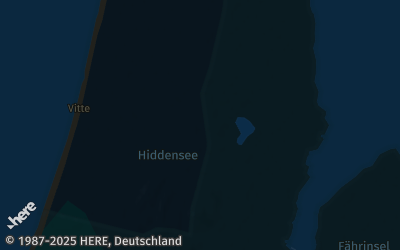 Heizung Map of Insel Hiddensee