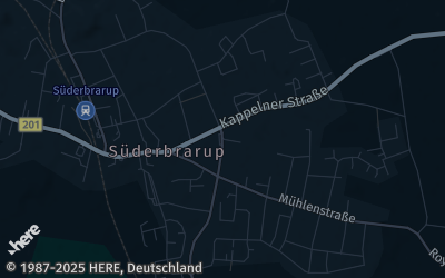 Heizung Map of Süderbrarup