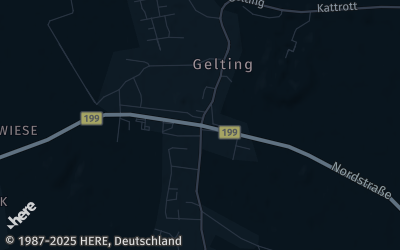 Heizung Map of Gelting